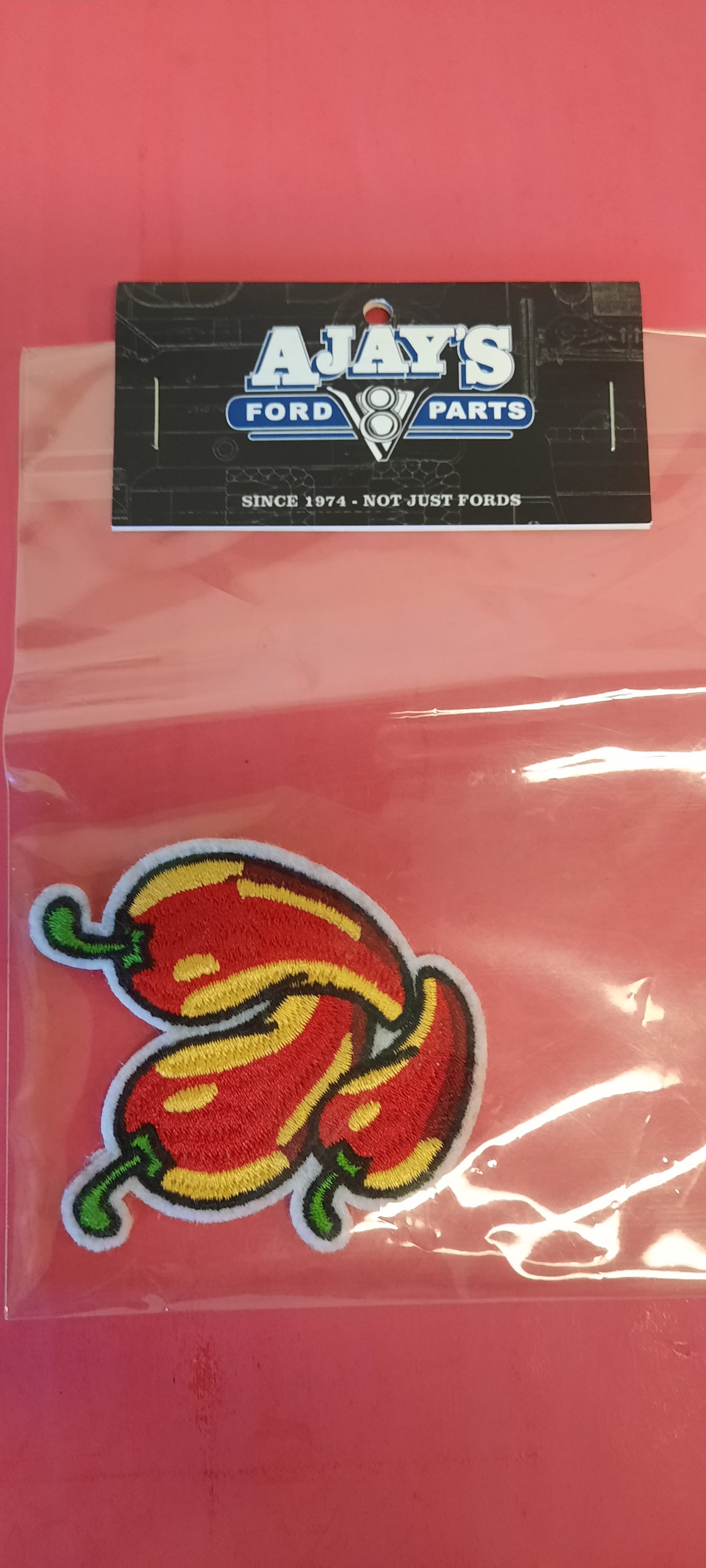 Chillies Embroidery Motif