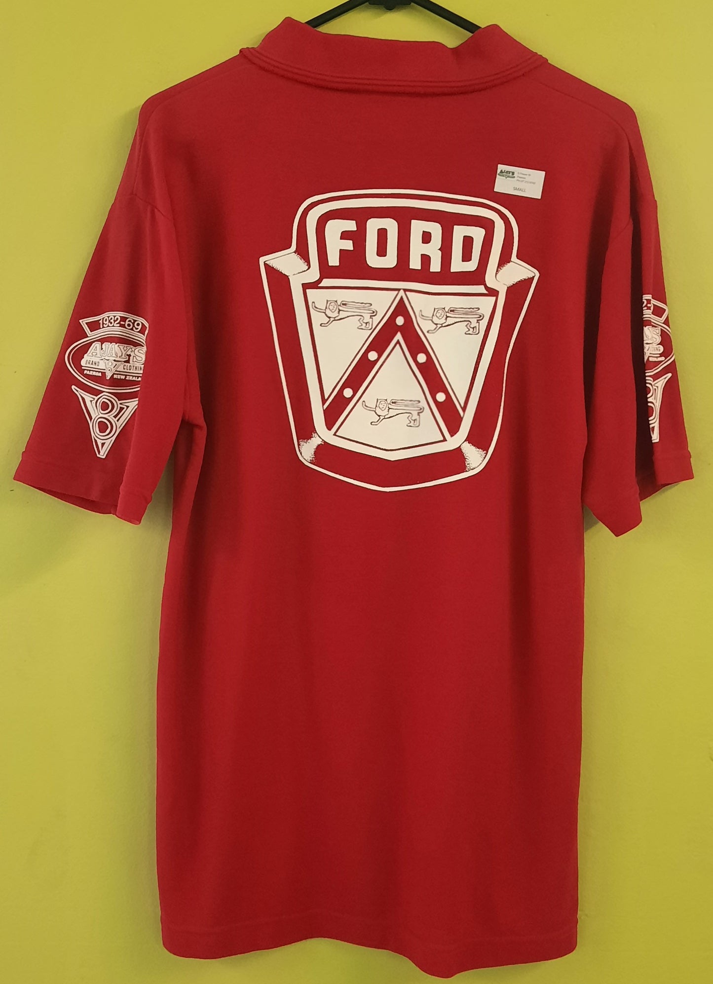 Ford Crest Polo Shirt - Red (Men's)