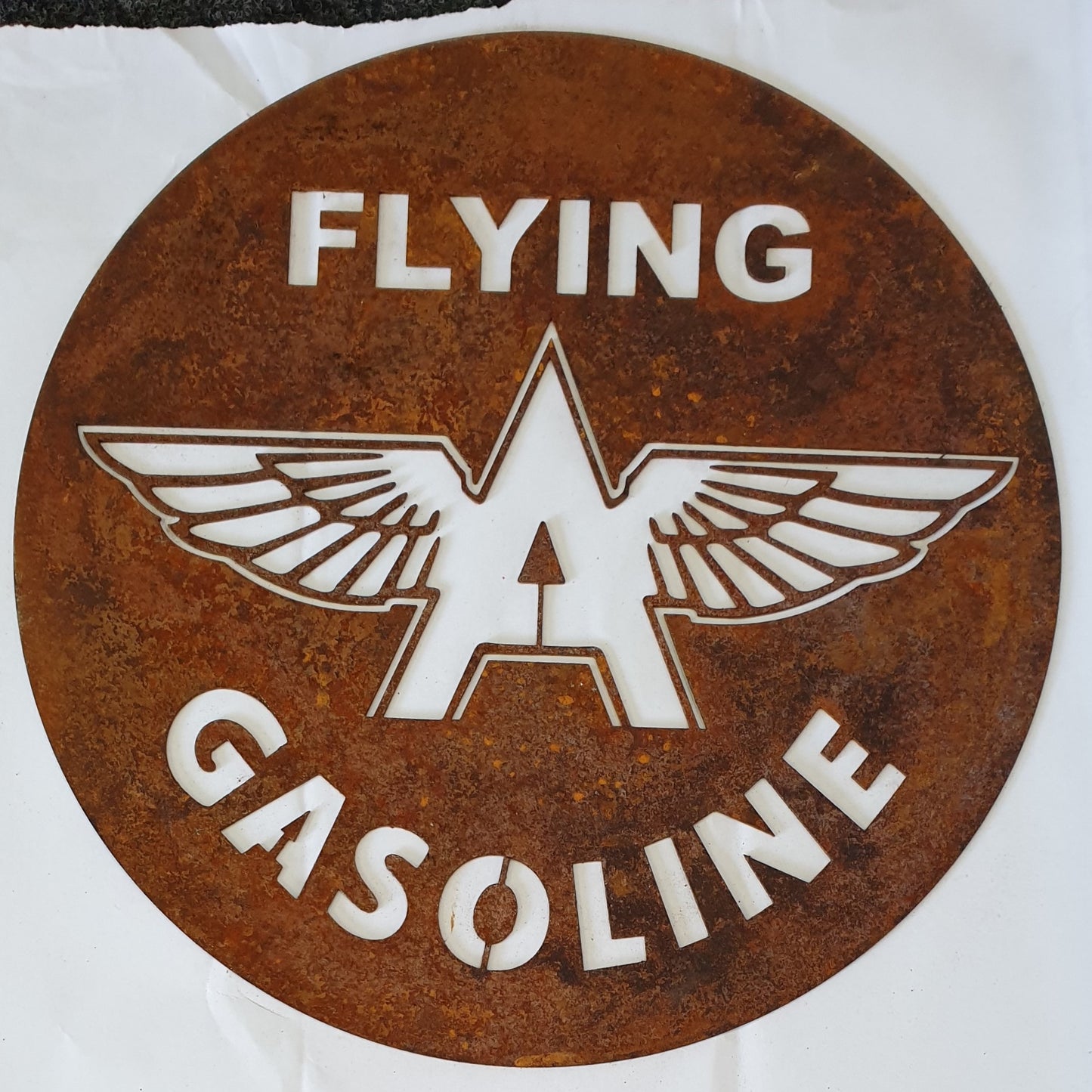 Flying A Gasoline Sign
