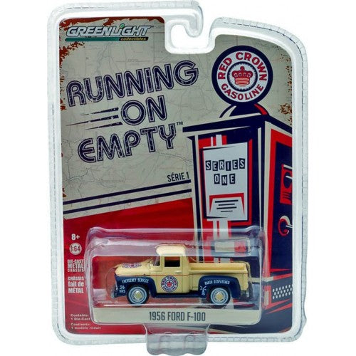 1956 Ford F-100 Red Crown Gasoline Die Cast Model