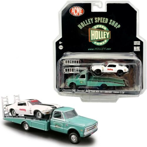 1:64 1967 Chevrolet Ramp Truck & 1971 Camaro Z/28 Holley Performance