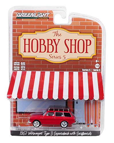 1:64 1962 Volkswagen Type 3 Squareback with Surfboards
