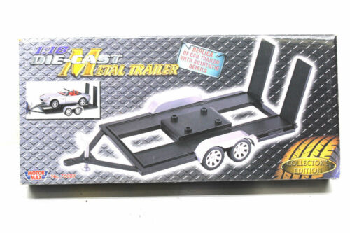 1:18 Motor Max Tandem Trailer