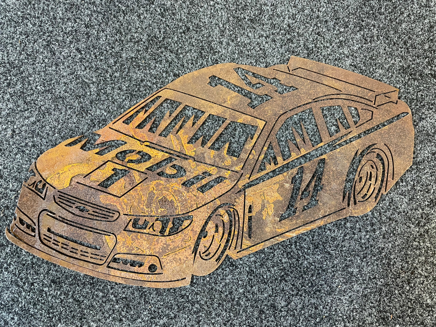 Mobil 1 Racing Laser Cut