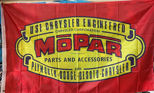 Mopar Parts on Red Flag