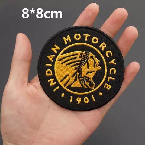 Indian Motorcycles Embroidery Motif