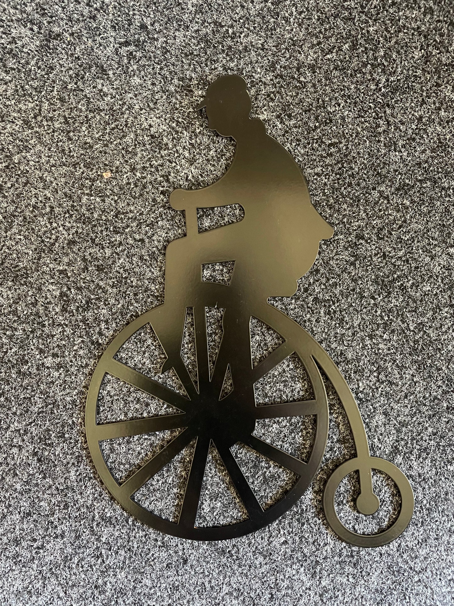 Penny Farthing Laser Cut