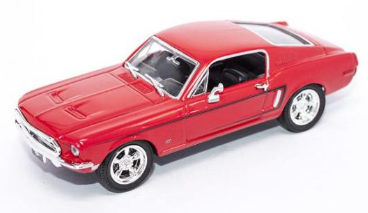 1:43 1968 Ford Mustang GT 2+2 Fastback Die Cast Model
