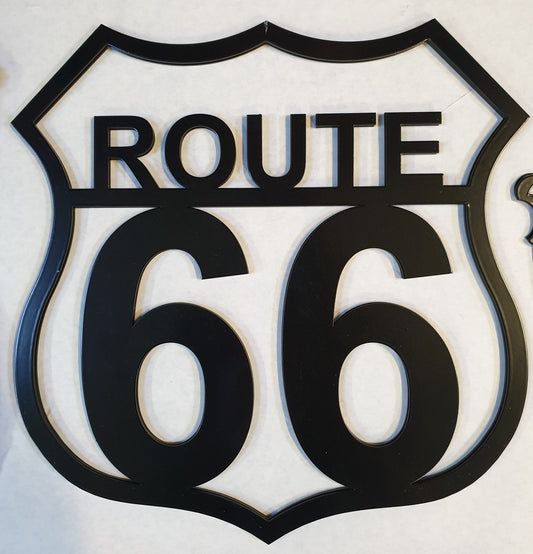 Route 66 Laser Cut (various sizes)