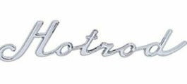 Hot Rod Scripted Emblem