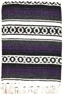 Purple Heavy Duty Mexican Falsa Blanket