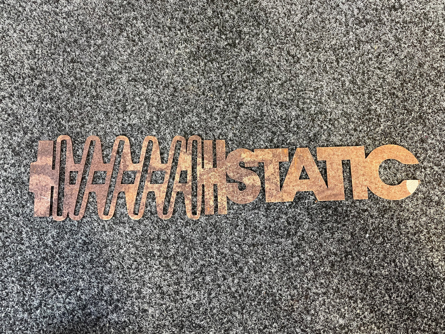Static Laser Cut