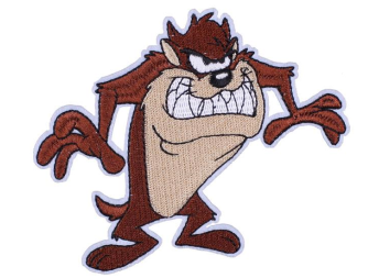 Tasmanian Devil Embroidery Motif