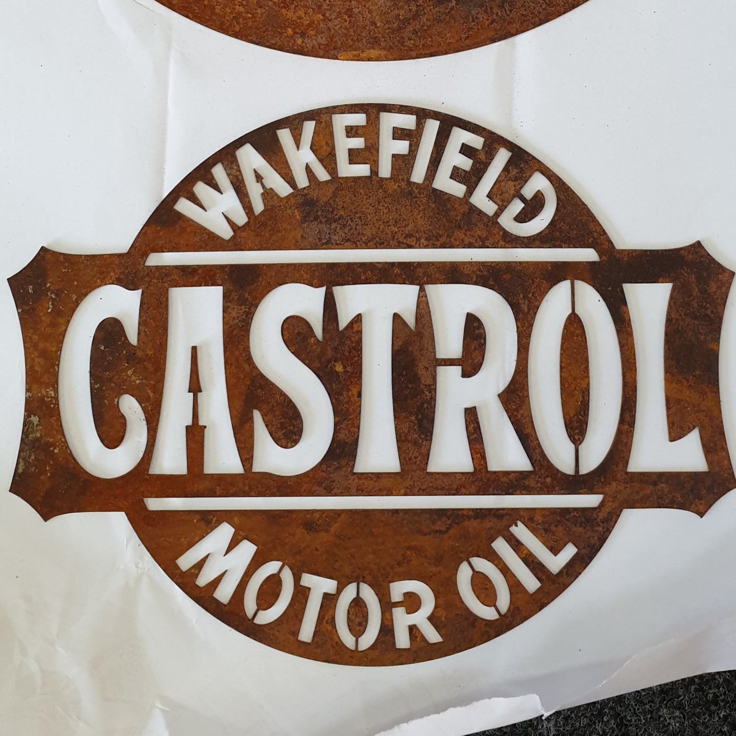 Castrol Wakefield Laser Cut
