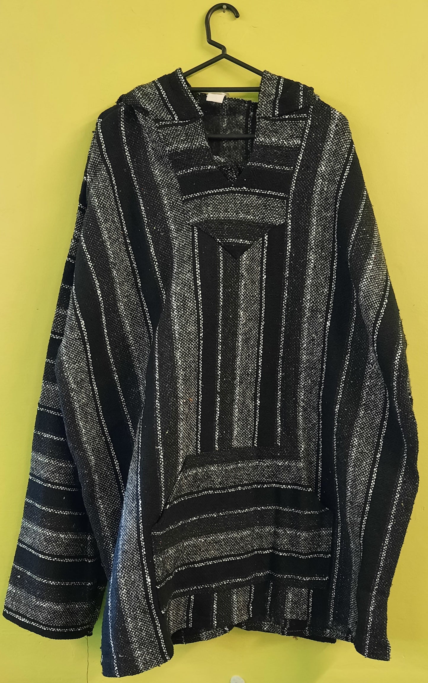 Mexican Hooded Baja Poncho