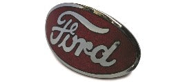 Ford Oval Red Grill Emblem 1932 -35