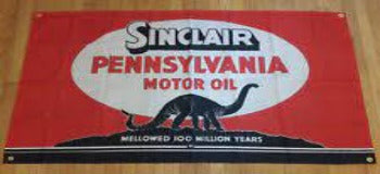 Sinclair Pennsylvania Motor Oil Flag