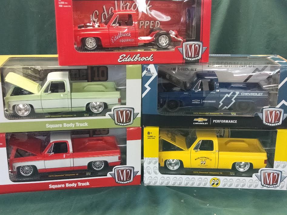 Highlighted  M2 1.:24 Models