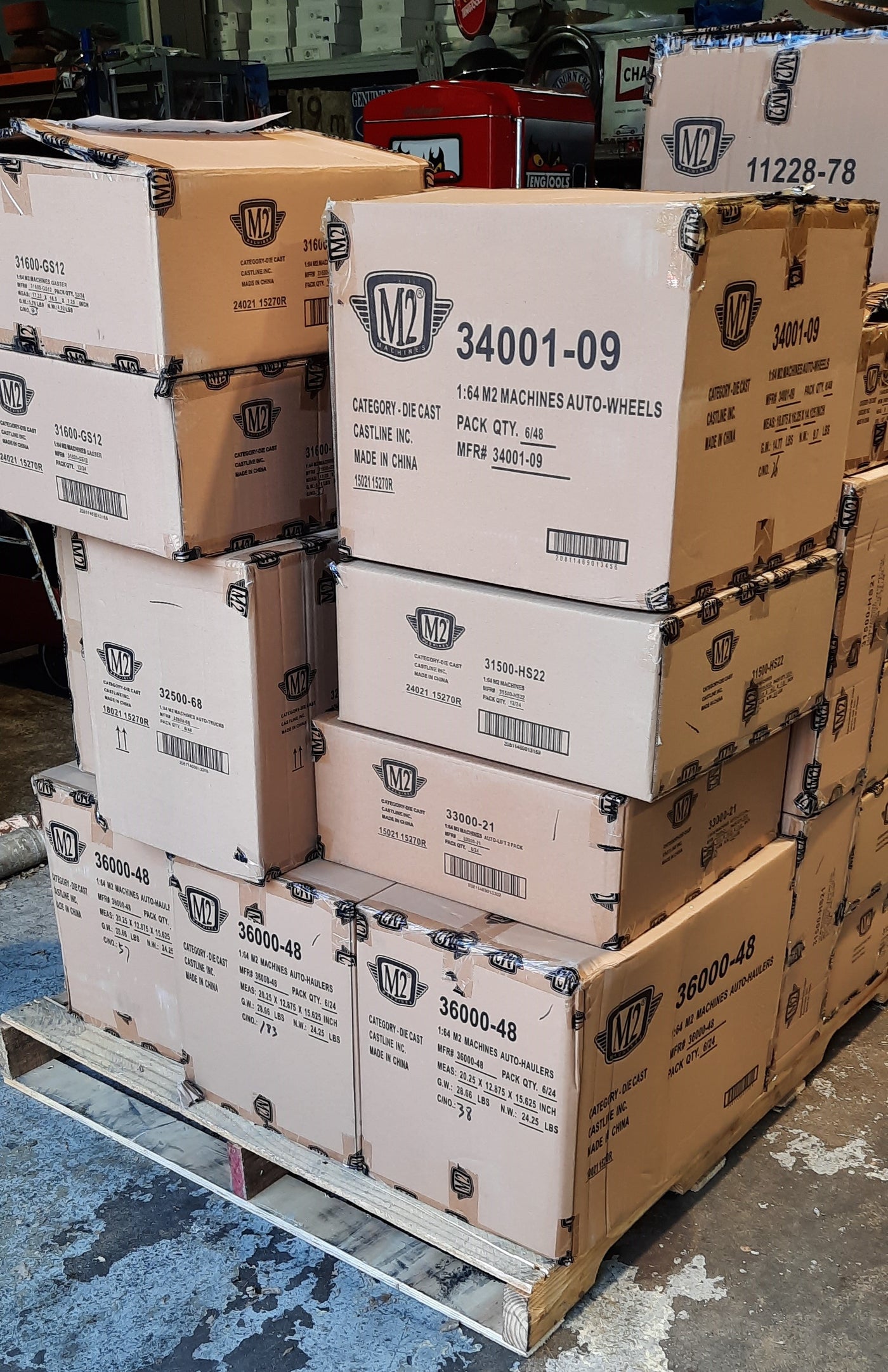 New shipment of M2 Machines Die Cast Models