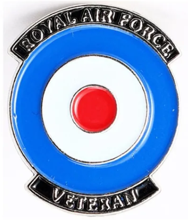 ANZAC Royal Airforce Veteran Hat Pin