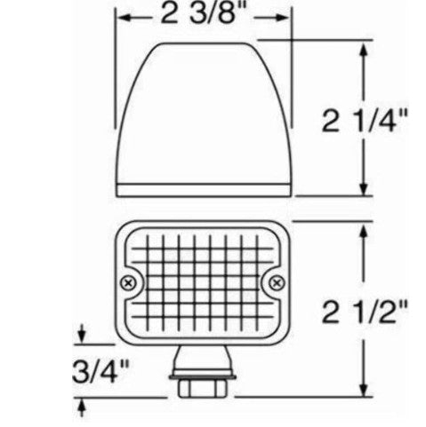 Street Rod Light - Medium  Amber