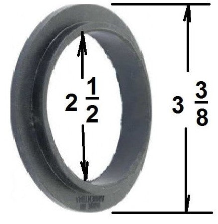 48-9080 Rubber Grommet Fuel/Petrol Tank Filler Neck 1935-36