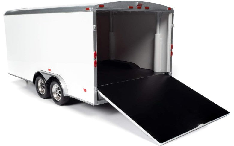 1:18 Four Wheel Enclosed Trailer