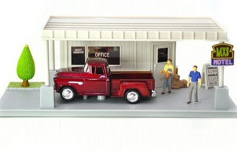 1:43 1955 Chevy Stepside Diorama Set