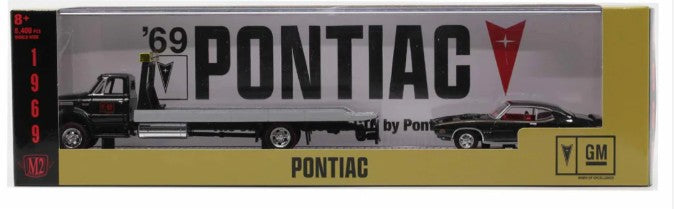 1:64  1970 GMC 5500 Truck & 1969 Pontiac GTO