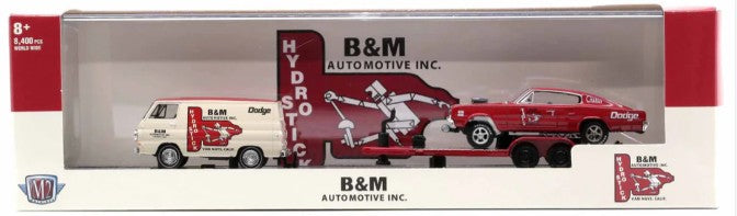 1:64 1967 Dodge A100 Panel Van & 1966 Dodge Charger Gasser