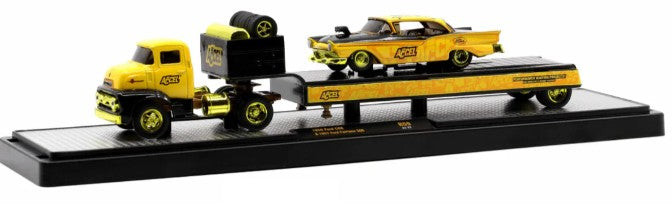 1:64   1956 Ford COE & 1957 Ford Fairlane 500