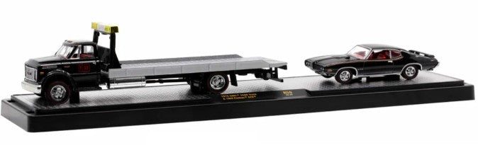 1:64  1970 GMC 5500 Truck & 1969 Pontiac GTO