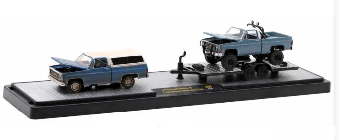 1:64  1973 Chevrolet Cheyenne 10 & 1973 Chevrolet Cheyenne Super 10 4X4