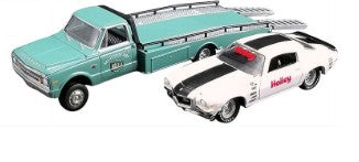 1:64 1967 Chevrolet Ramp Truck & 1971 Camaro Z/28 Holley Performance