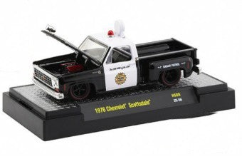 Release HS08- 1976 Chev Scottsdale Police Truck Die Cast Model