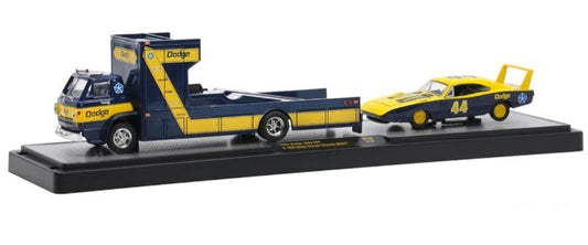 1:64  1966 Dodge L600 COE & 1969 Dodge Charger Daytona HEMI