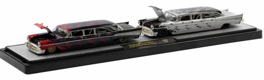 1:64  1957 Chevrolet Bel Air Custom & 1957 Chevrolet Bel Air Custom