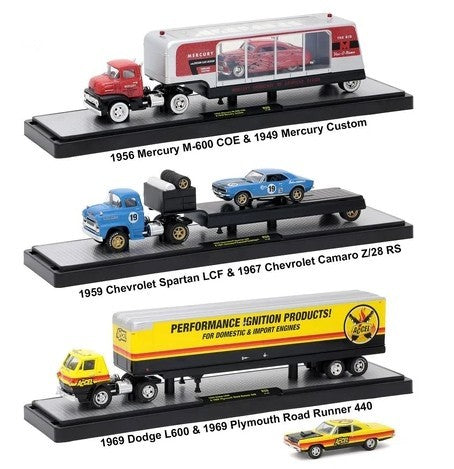 1:64  M2 Auto Haulers R28 - Set of 3