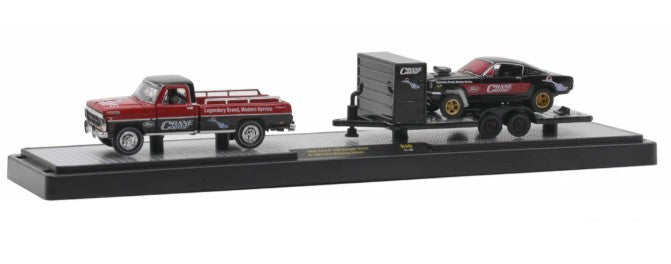 1:64  1969 Ford F-100 Ranger Truck & 1966 Ford Mustang Gasser