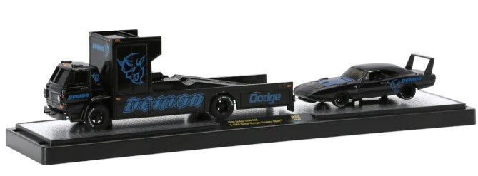 1:64  1966 Dodge L600 COE & 1969 Dodge Charger Daytona HEMI