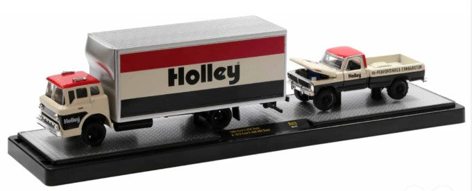 1:64 1966 Ford C-950 Truck & 1972 Ford F-250 4x4