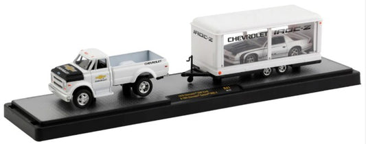 1:64  1971 Chevrolet C60 Truck & 1985 Chevrolet Camaro IROC-Z