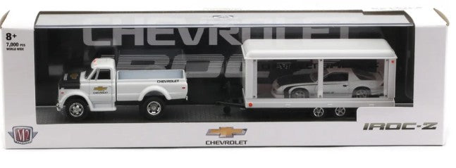 1:64  1971 Chevrolet C60 Truck & 1985 Chevrolet Camaro IROC-Z
