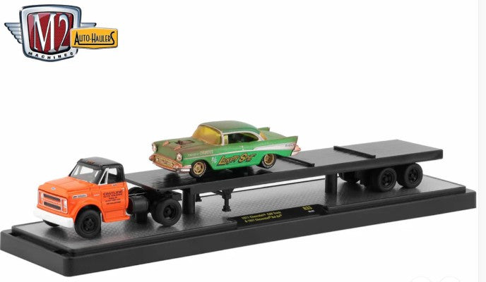 1:64  1971 Chevrolet C60 Truck & 1957 Chevrolet Bel Air