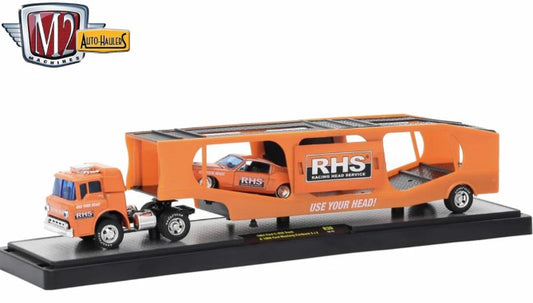 1:64 1964 Ford C-950 Truck & 1968 Ford Mustang Fastback 2+2