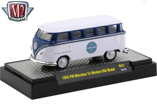 1:64  1958 VW Microbus 15 Window USA Model