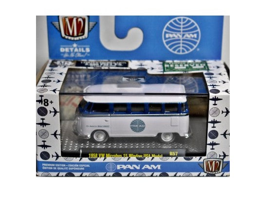 1:64  1958 VW Microbus 15 Window USA Model