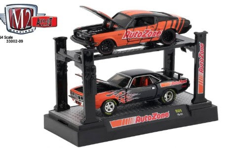 1:64 AutoZone 1968 Mustang & 1971 HEMI Cuda