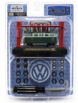 1:64  1959 VW Microbus Deluxe USA Model Kit