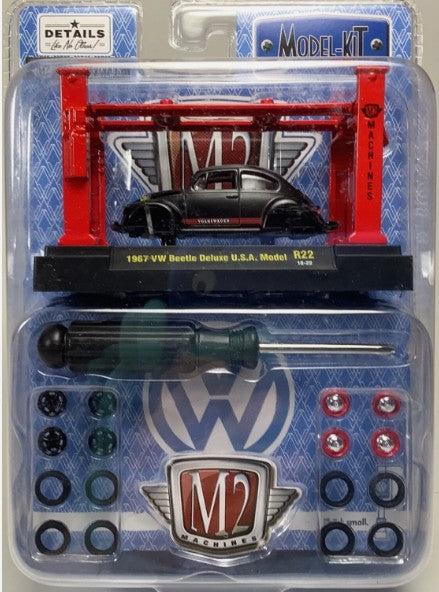 1:64 1967 VW Beetle Deluxe USA Model Kit